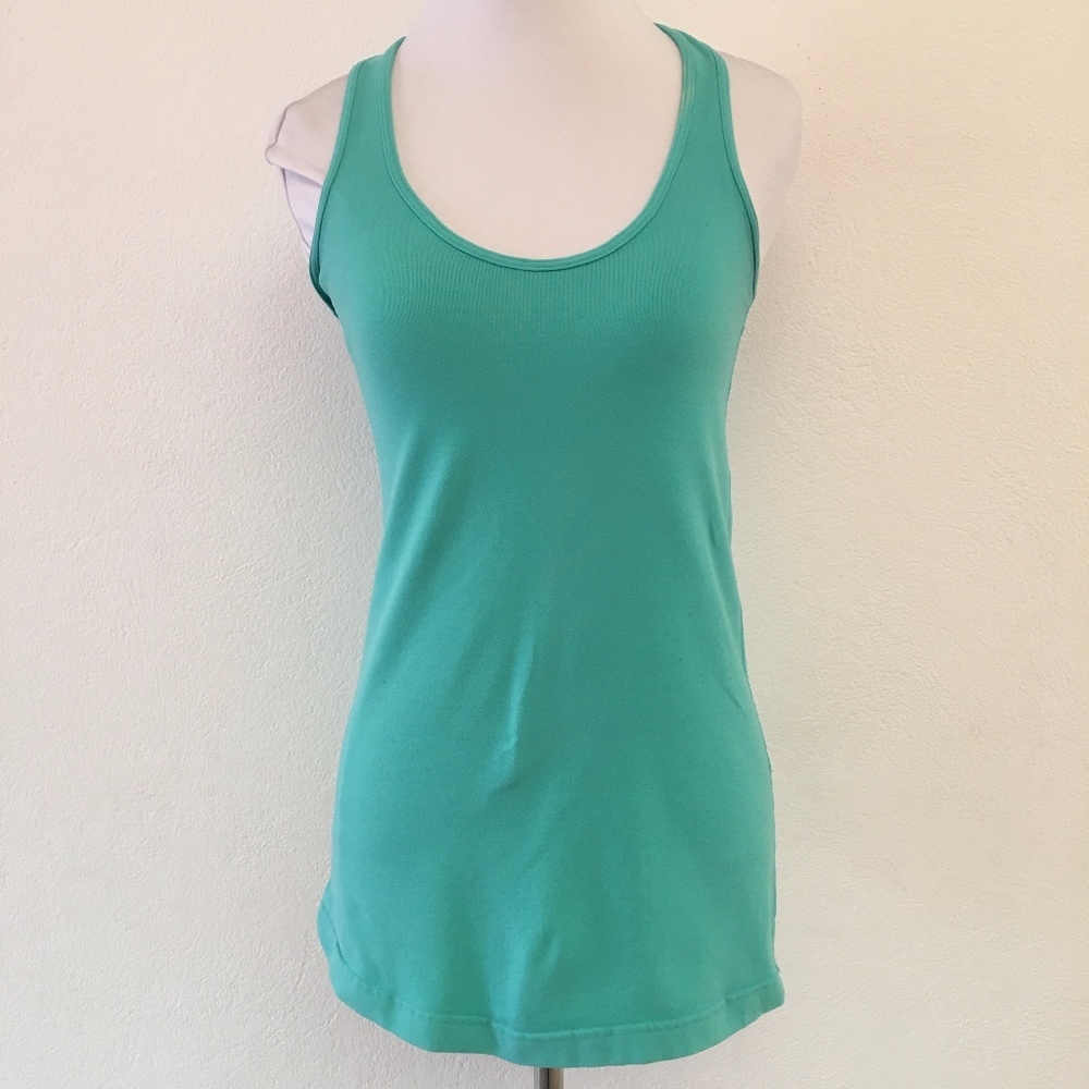 Lululemon Cool Racerback Tank Top Green Size 4